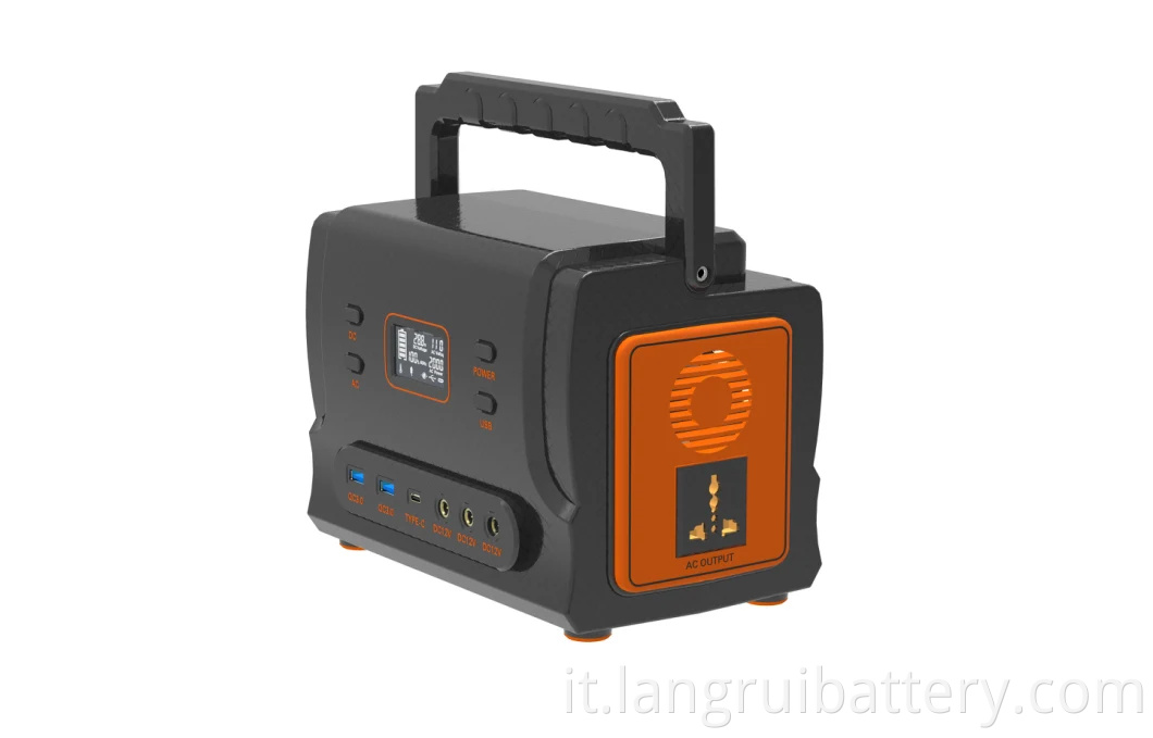 Design portatile Design in uscita stabile BMS Proteggi LifePO4 Batteria Clean Sistema di generazione portatile facile da usare